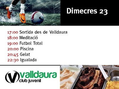 Dimecres d'estiu! (23/07/2014) - Club Valldaura