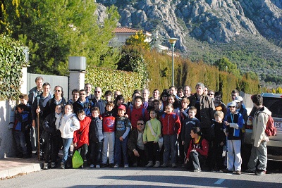 Pujada a Montserrat 8-01-2011