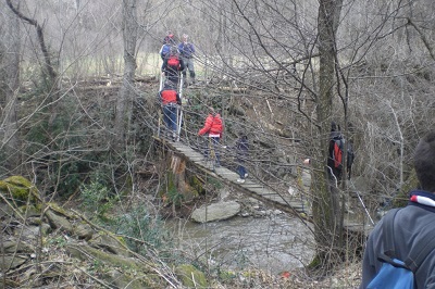Una nova jornada al tram del ponts de Valldaura al Camí d'Andorra (09/03/2013)