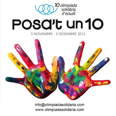 Estudia a Valldaura i Posa't un 10!!  Xèna Olimpíada Solidària d'Estudi