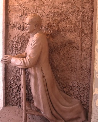 Imatge de Sant Josepmaria a l'església de Sant Julià de Lòria