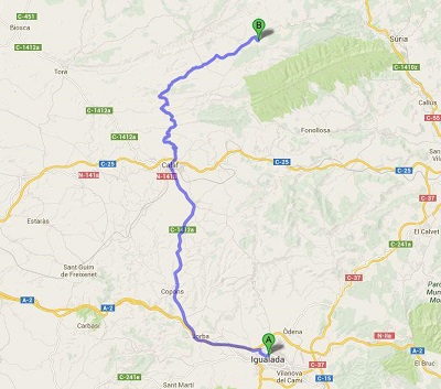 Ruta a Can Bonfills - Club Valldaura