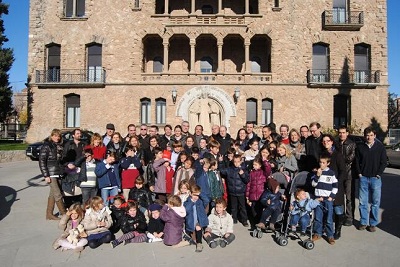 Cantada de Nadales de Valldaura a l'Asil Sant Crist Igualada