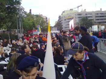 Benedicte XVI a Barcelona