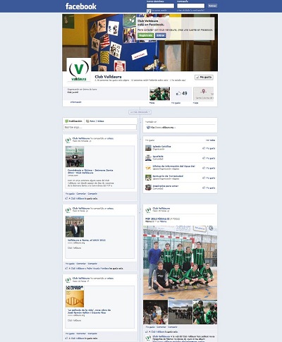 El Club Valldaura a Facebook