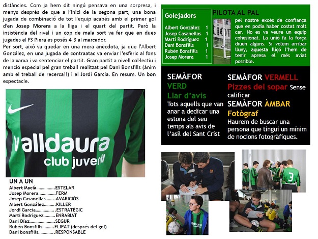 Victòria i ensurt - Valldaura 5 - Piera 3 (10/11/2012)