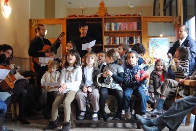 Cantada de Nadales a l'Asil