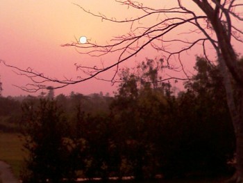 Atardecer en Nigeria