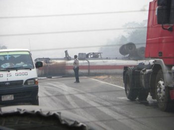 Accidente de tráfico en Nigeria