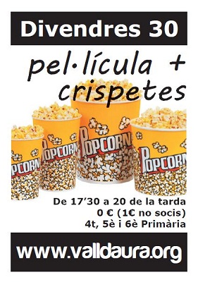 30 de ddesembre, pel·lícula i crispetes