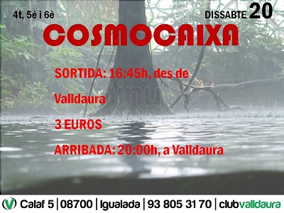 Cosmocaixa - 20-10-2012 - Club Valldaura