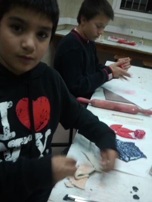 Activitat d'art al Club Valldaura