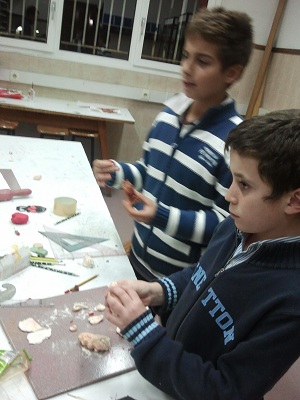 Activitat d'art al Club Valldaura