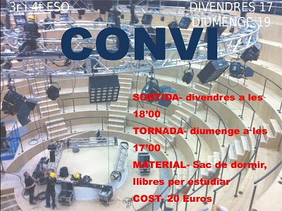 Convivència a Llavaneres 3r i 4t ESO - 17 a 19 febrer