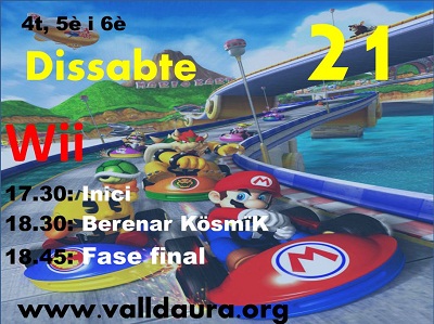 Dissabte 21/04/2012 - 4t, 5è i 6è - Wii - Club Valldaura