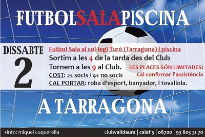 Futbol sala i piscina a Tarragona - Club Valldaura