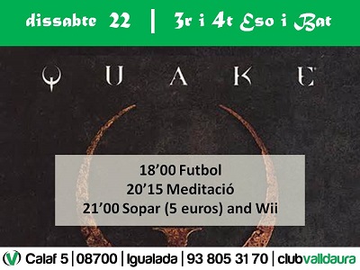 Futbol i Wii - 3r i 4t ESO i BAT (22/02/2014) - Club Valldaura