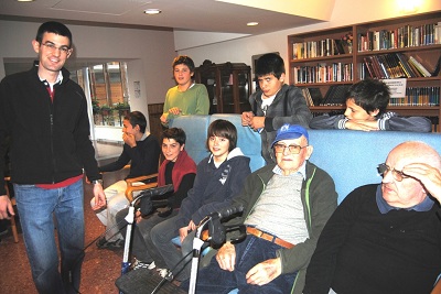 El Club Valldaura a l'Asil de Puigcerdà