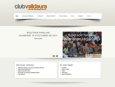 Nou web Club Valldaura