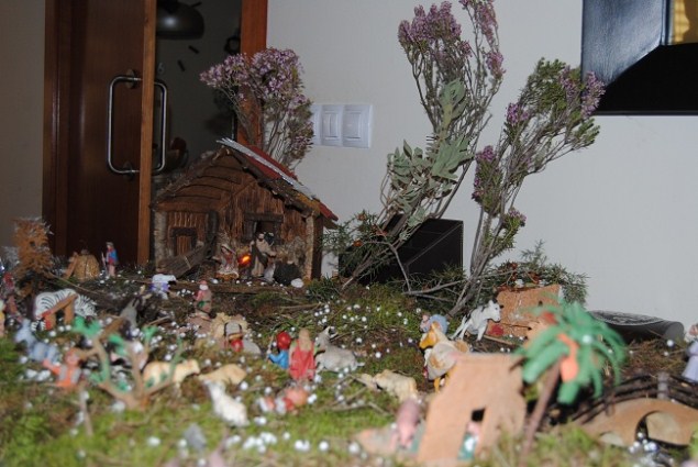 Pessebre número 1 - IV Concurs de Pessebres Club Valldaura - Nadal 2012